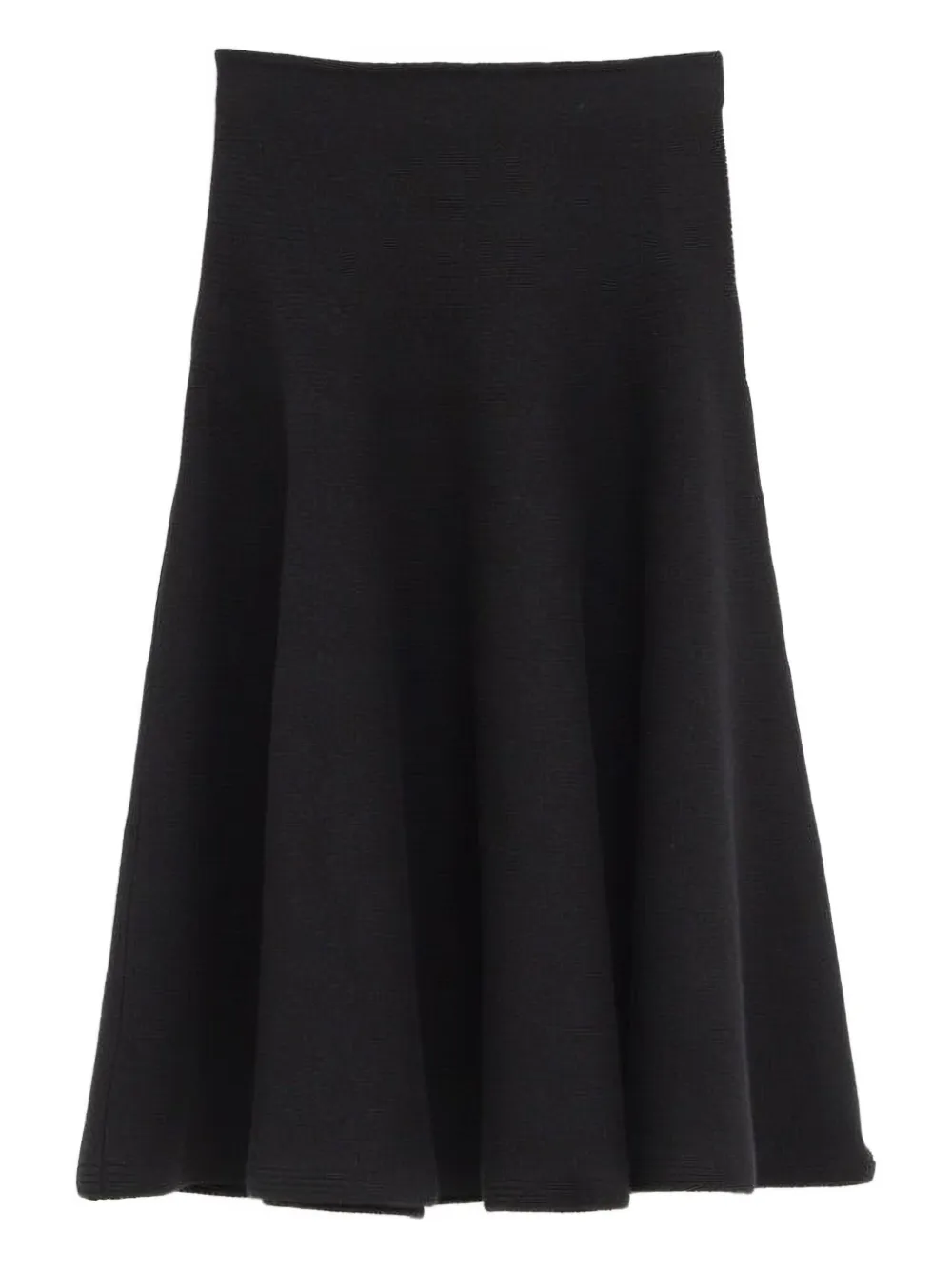 Alaïa A-line midi skirt | Black | Image 1