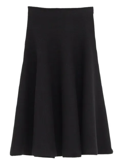 Alaïa A-line midi skirt