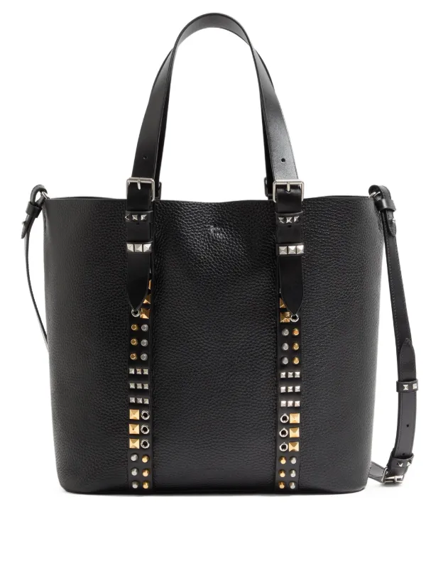 Valentino Garavani ロックスタッズ ハンドバッグ M | ブラック