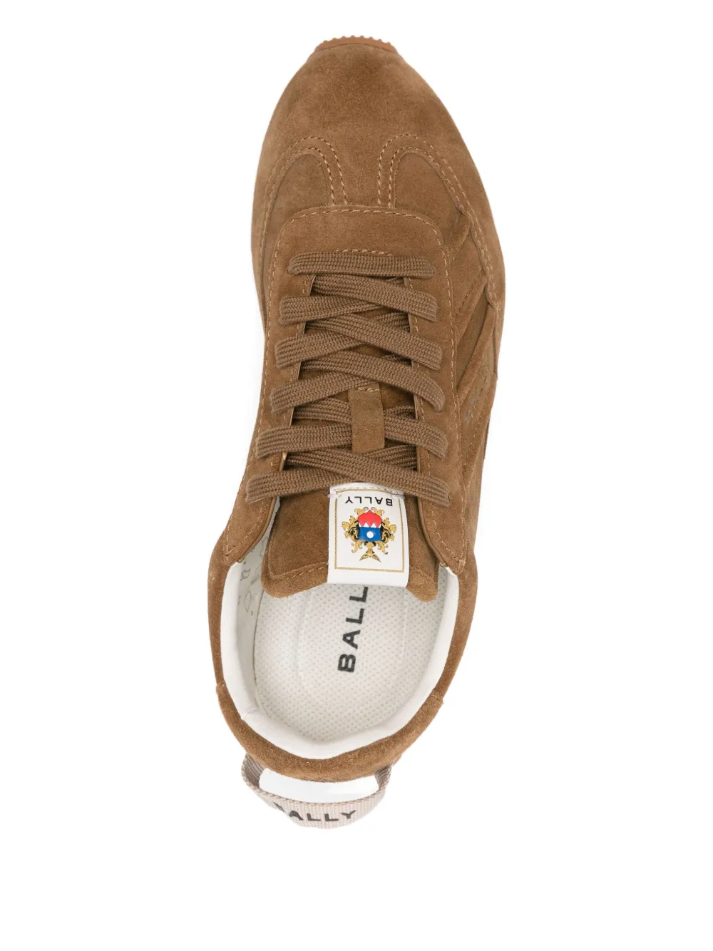 Bally Suede Sneakers In Brown