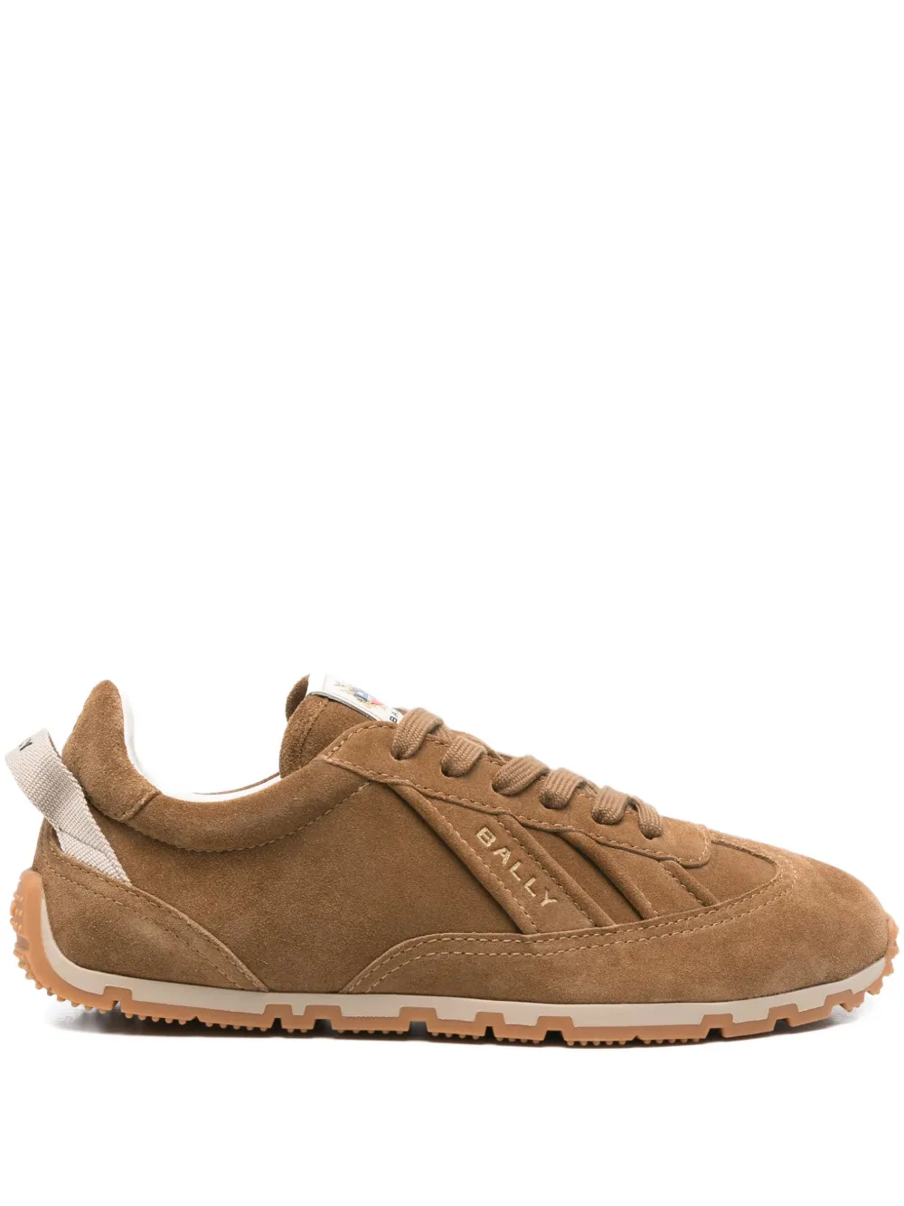 Bally Suede Sneakers In Brown