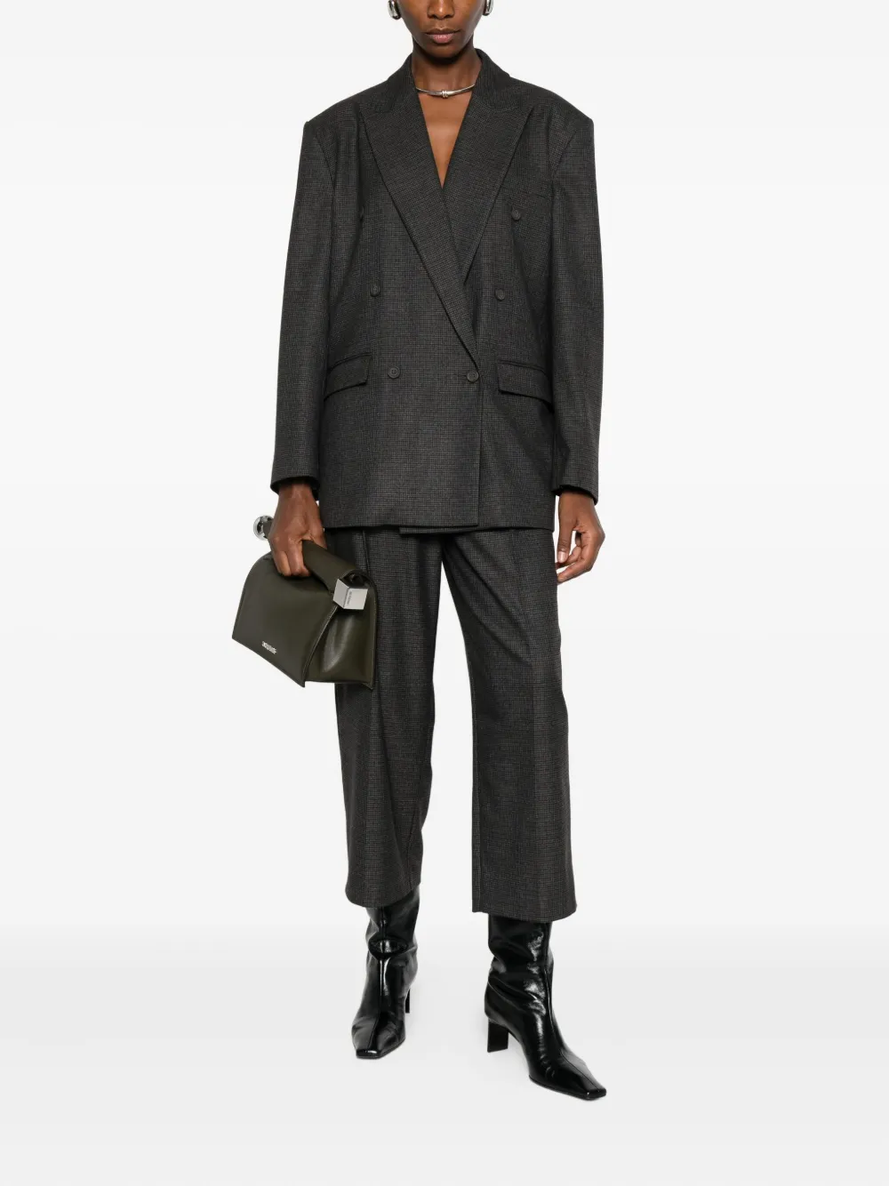 THE M Clelia broek - Grijs