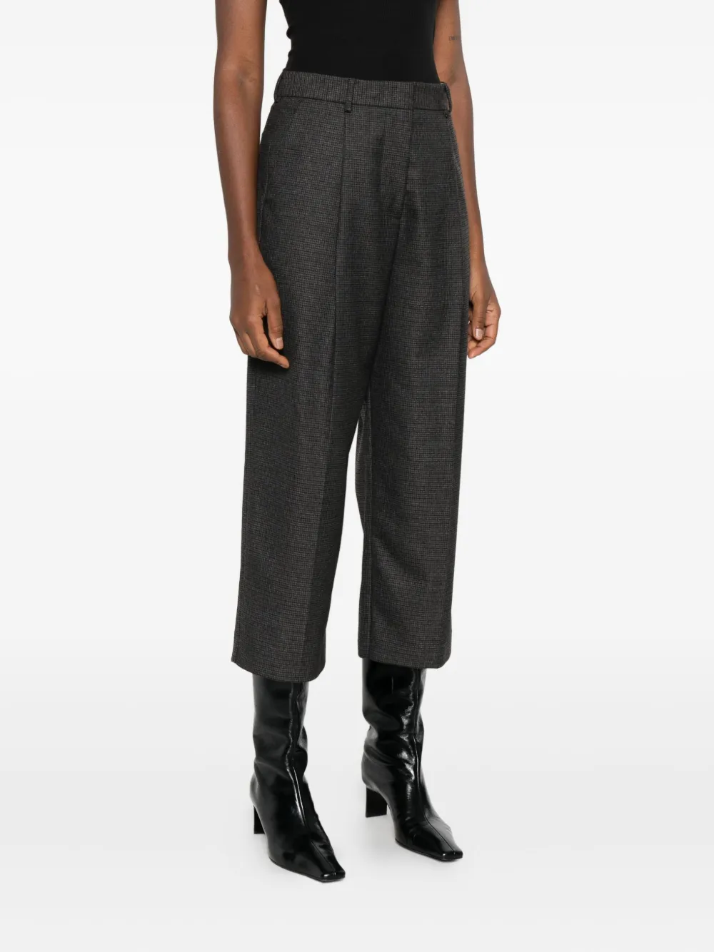 The M Clelia Trousers In Gray