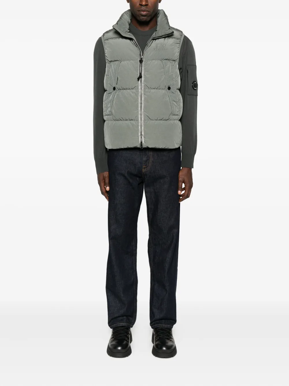 C.P. Company quilted zip-front vest | Waistcoats & Gilets | Image 2