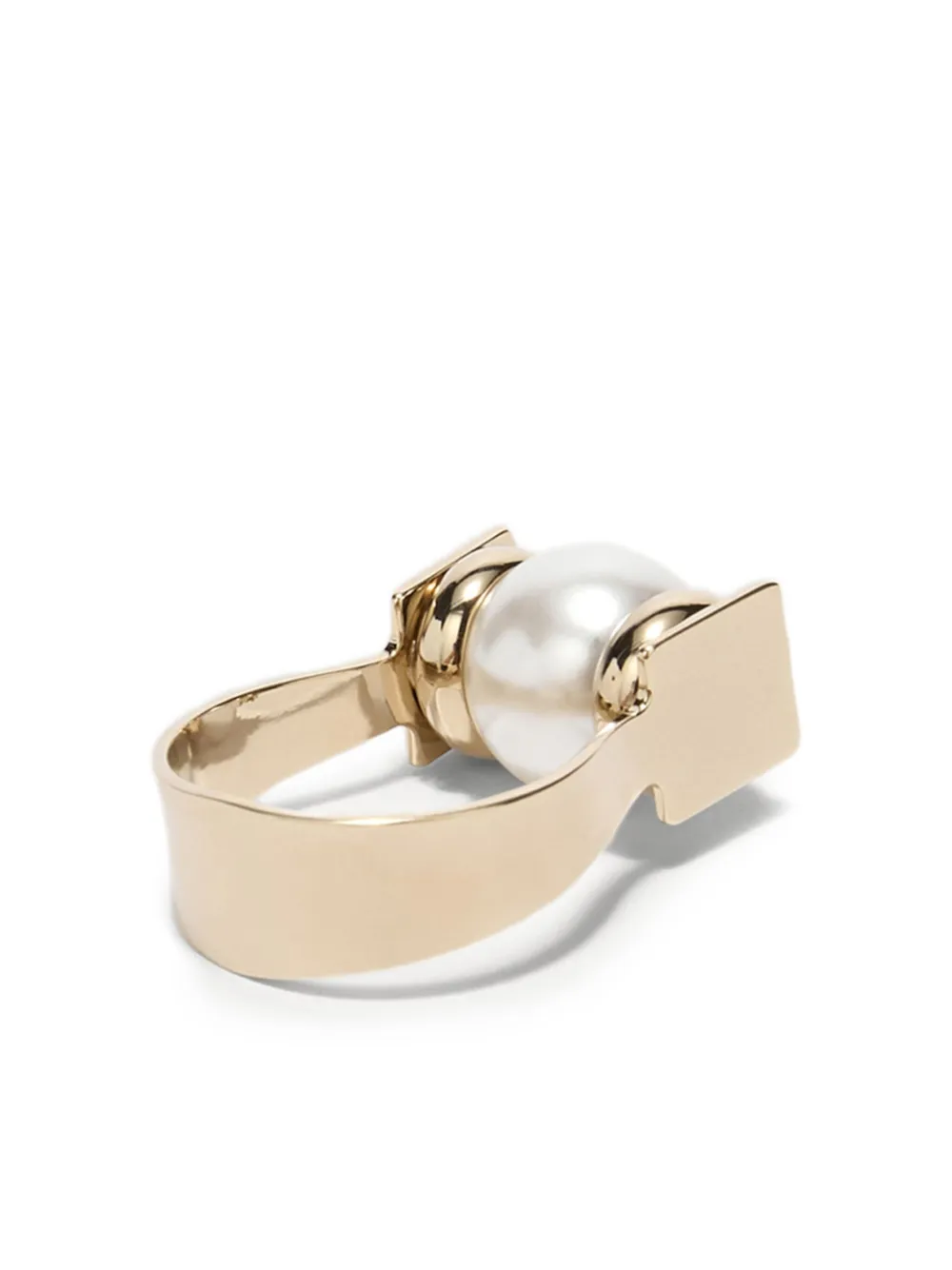  Genny Faux-pearl Ring - Gold 