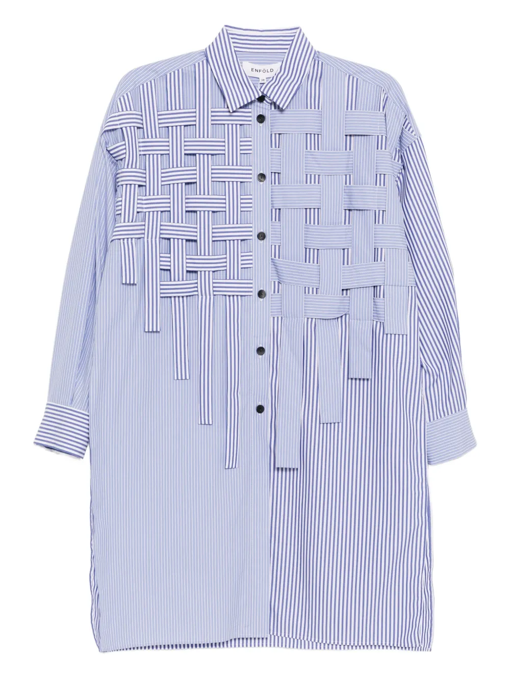 Enföld striped shirt - Blau