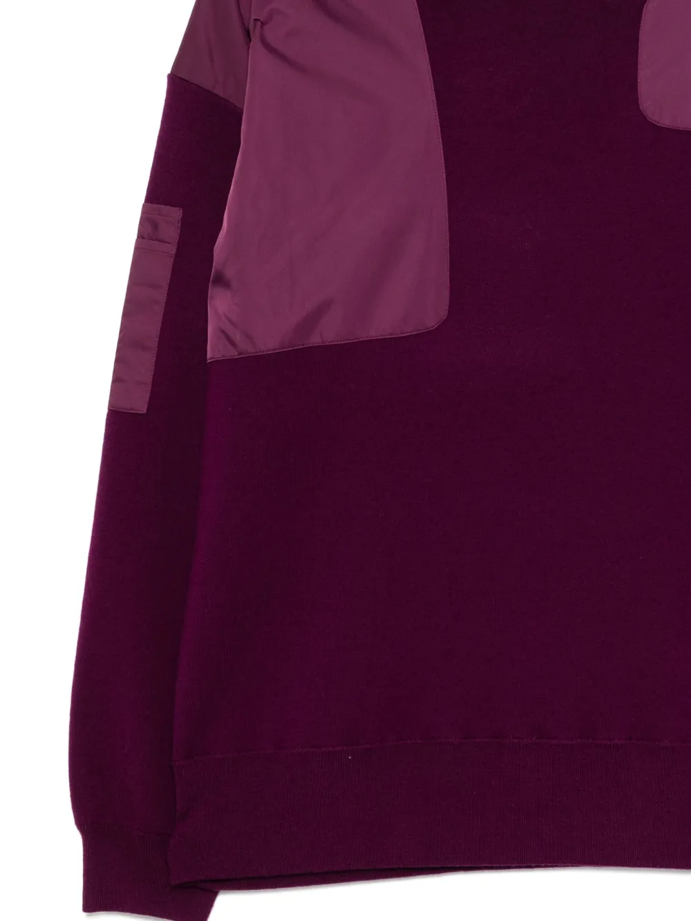  Enföld Pull à Design Patchwork - Violet 