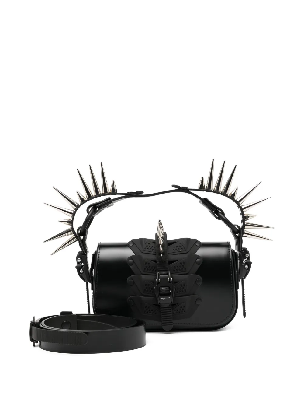 Junya Watanabe Appliqué-detail Mini Bag In Black