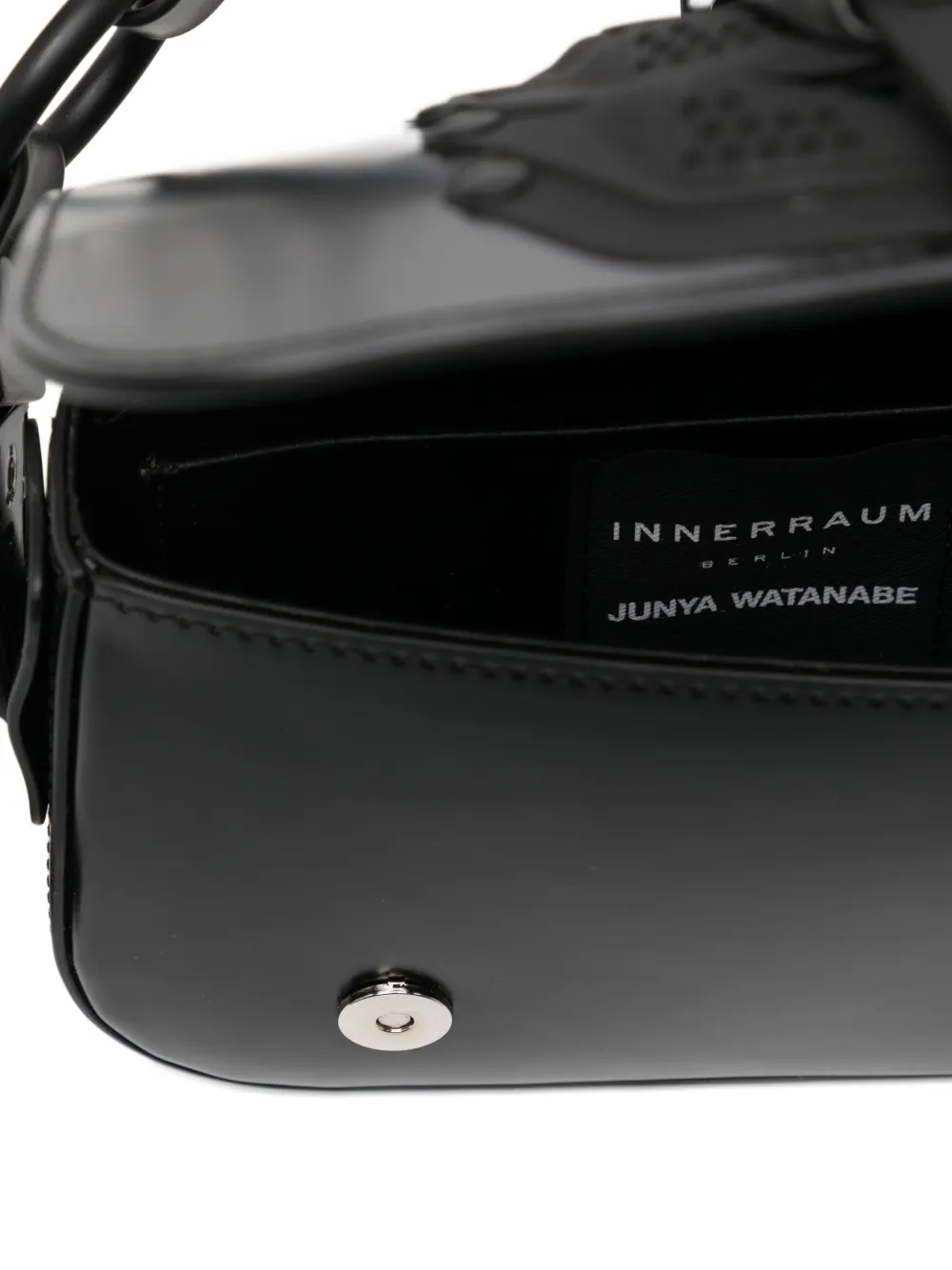 Junya Watanabe Appliqué-detail Mini Bag In Black