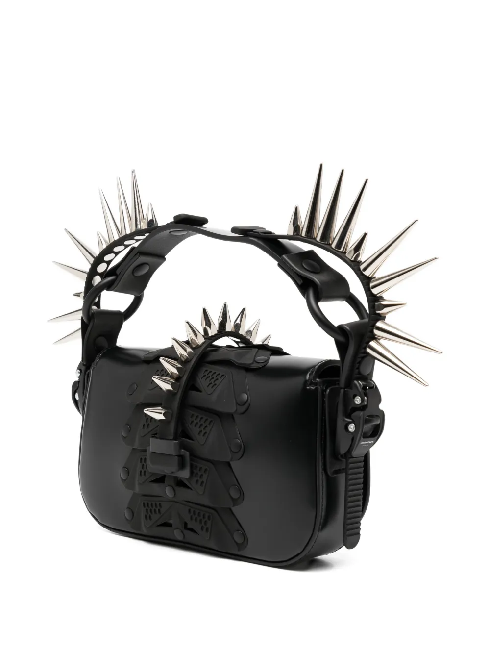 Junya Watanabe Appliqué-detail Mini Bag In Black