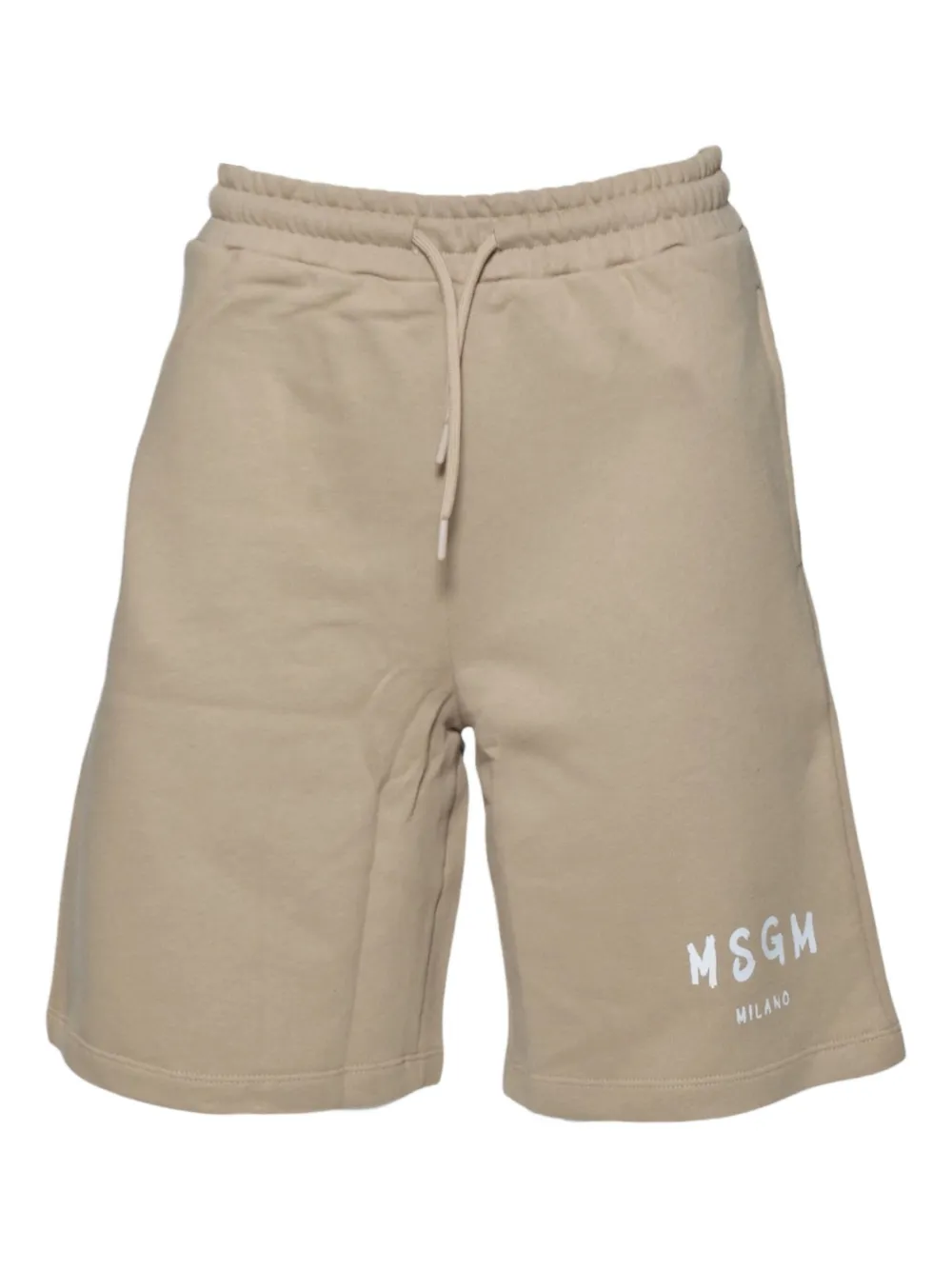 MSGM Kids Bermuda con stampa - Toni neutri