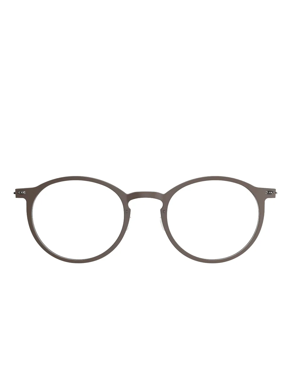 Lindberg  6541 round-frame glasses | Grey | Image 1