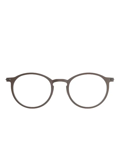 Lindberg  6541 round-frame glasses