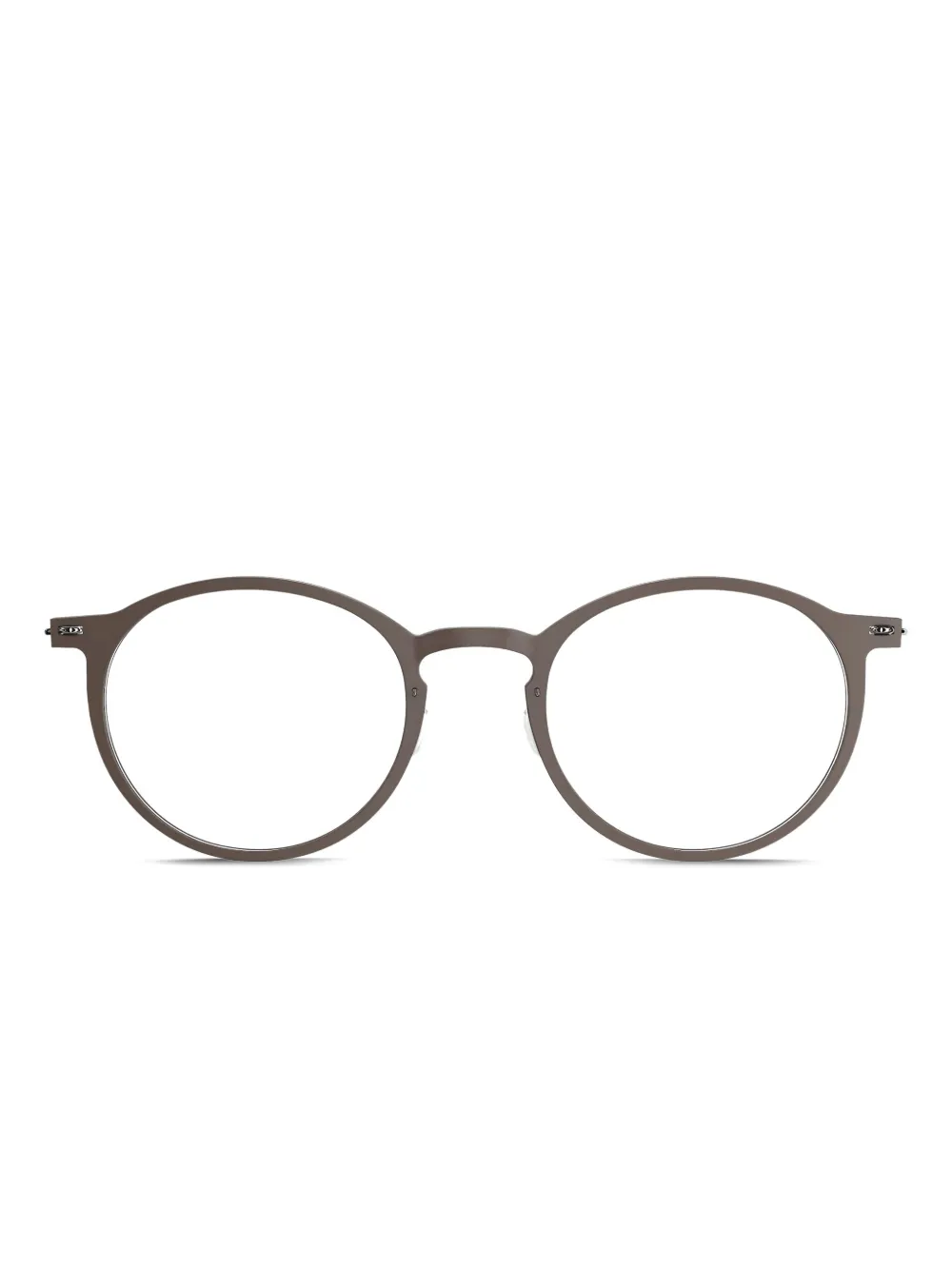 Lindberg  round-frame glasses | Grey | Image 1