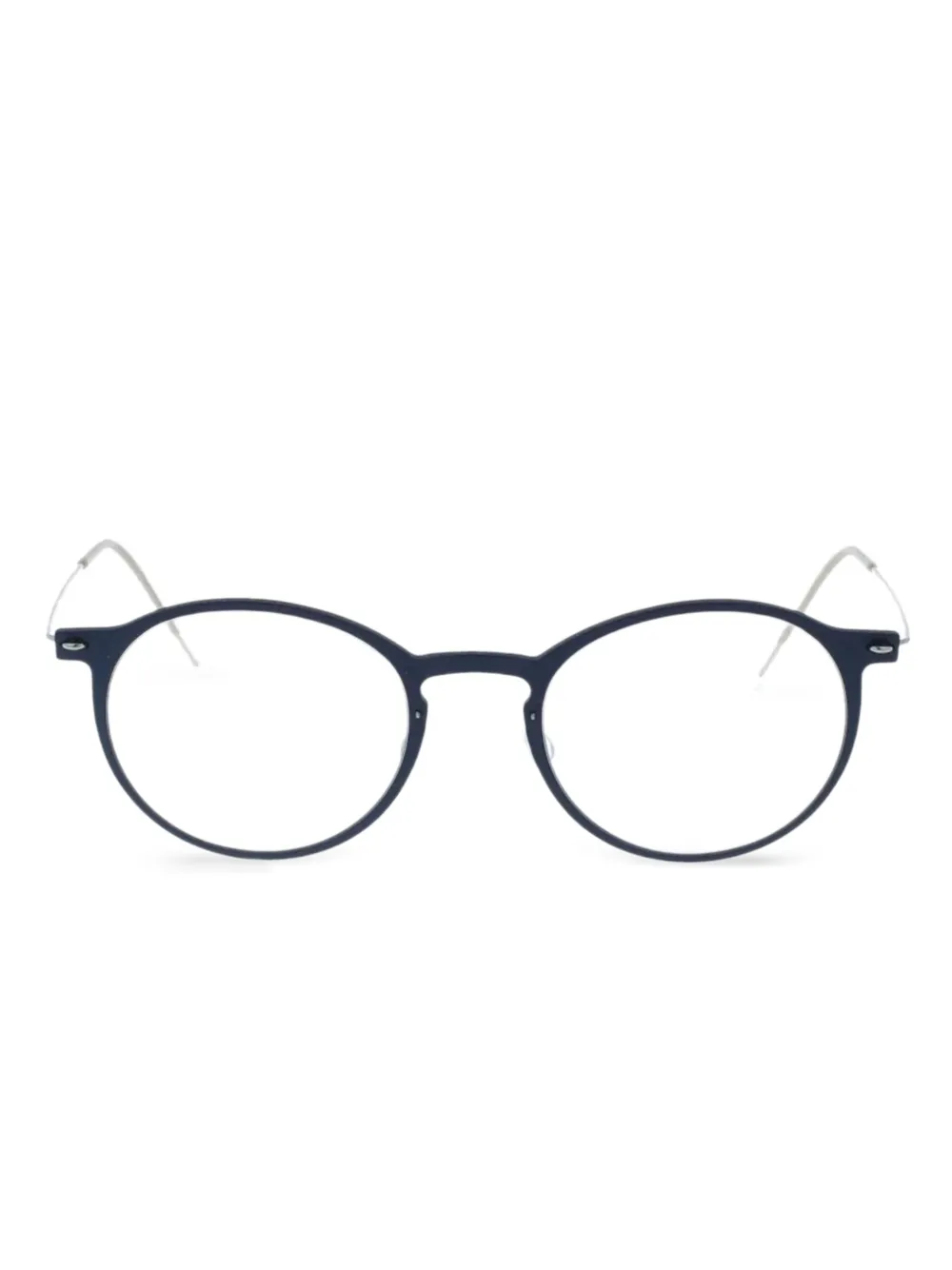 Lindberg N.O.W. 6541 round-frame glasses | Blue | Image 1