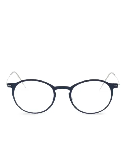 Lindberg lunettes de vue rondes N.O.W 6541