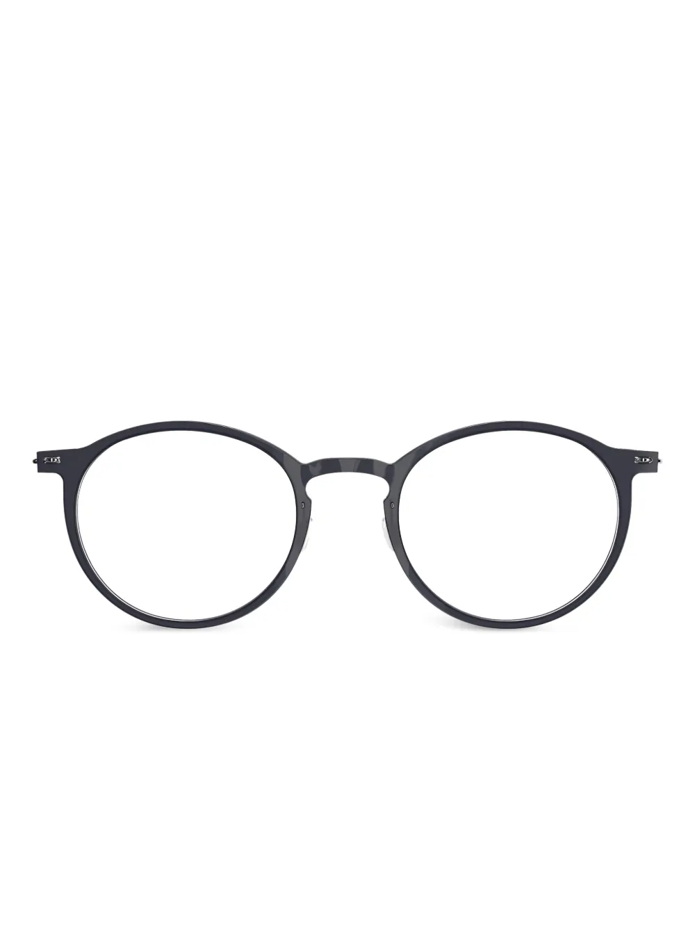 Lindberg lunettes de vue à monture ronde | gris | Image 1