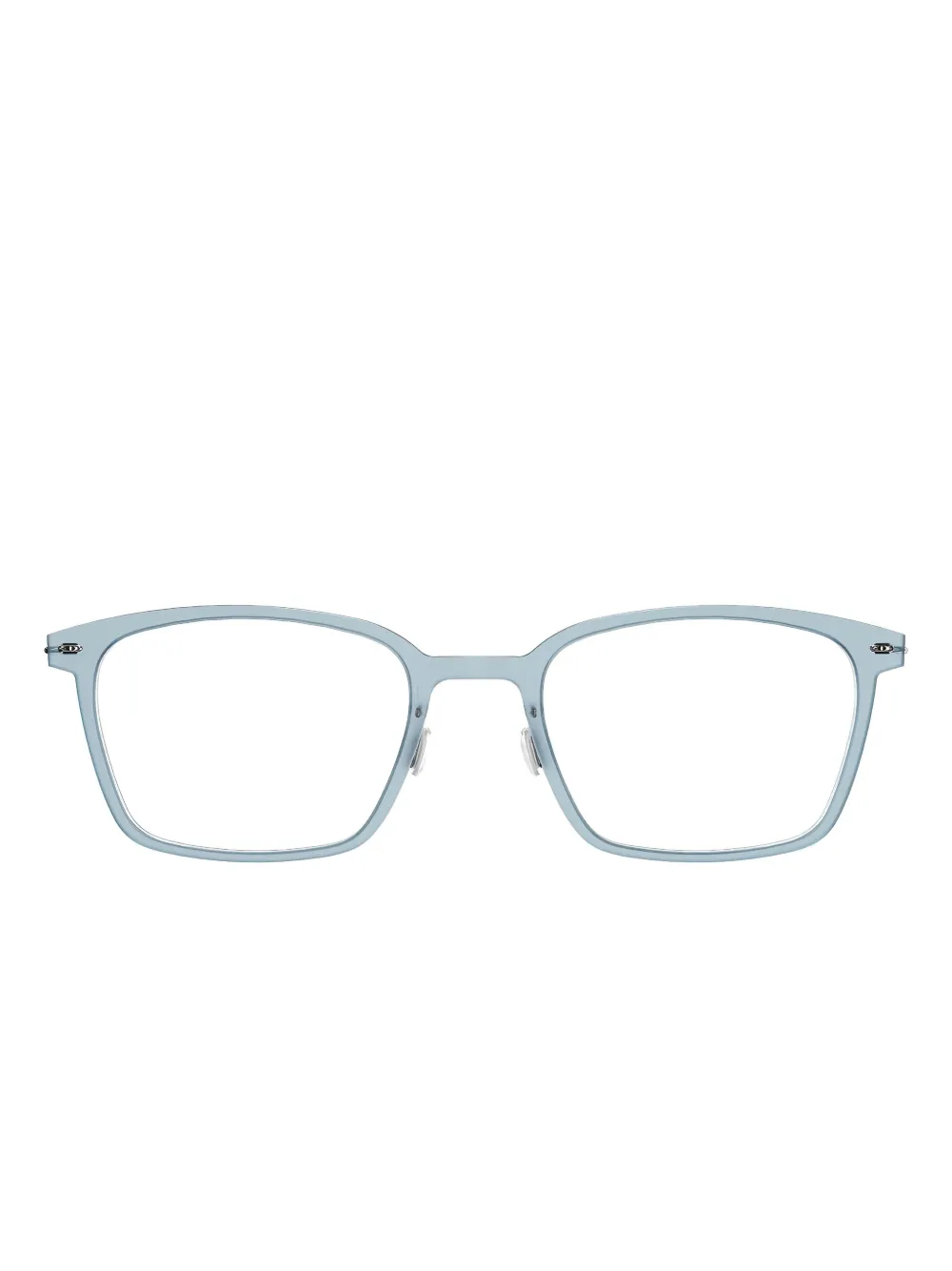 Lindberg square-frame glasses | Blue | Image 1