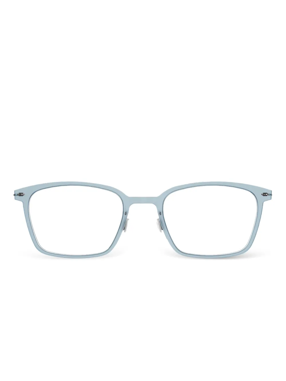 Lindberg square-frame glasses | Blue | Image 1