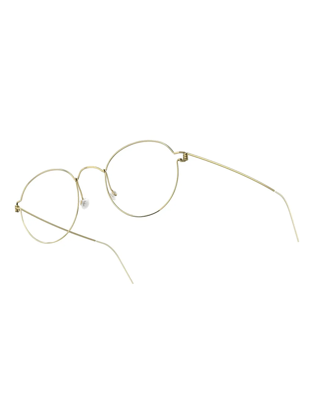 Lindberg Morten round-frame glasses | Gold | Image 1