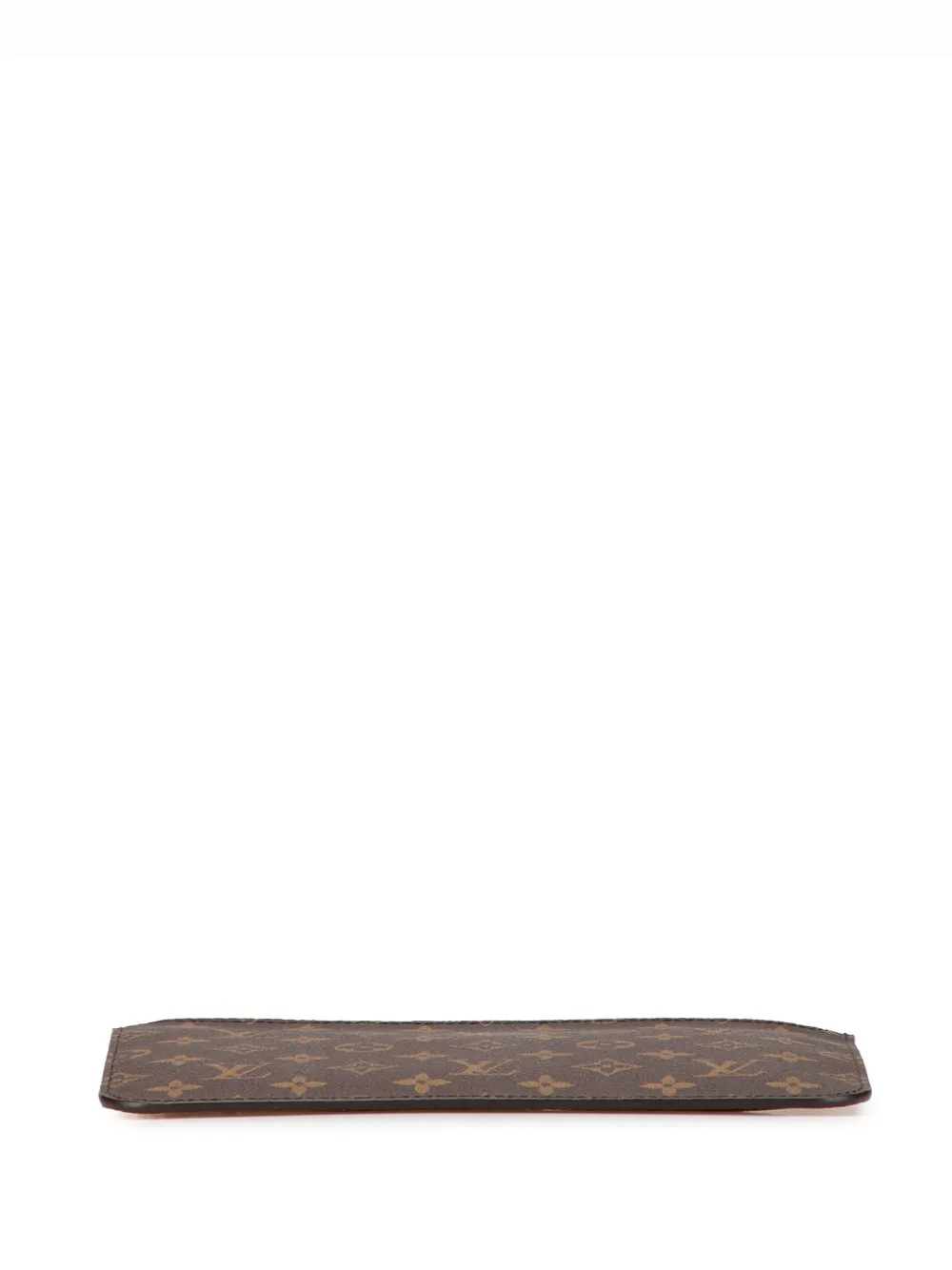 Pre-owned Louis Vuitton 2020 Monogram Neverfull Pouch In Brown