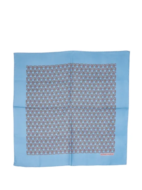 Hermès Pre-Owned 2000-2025 Printed Silk handkerchief