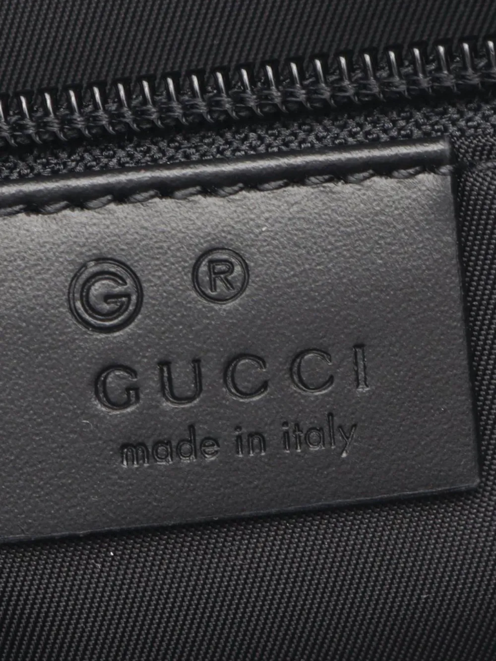 Pre-owned Gucci 2016-2025 Techno Canvas Web Satchel In Black