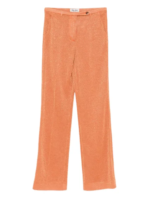 Miu Miu Pantaloni con pieghe