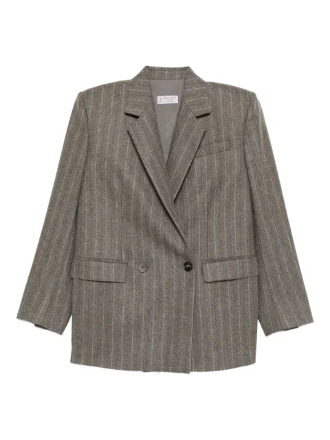 Alberto Biani pinstripe double-breasted blazer