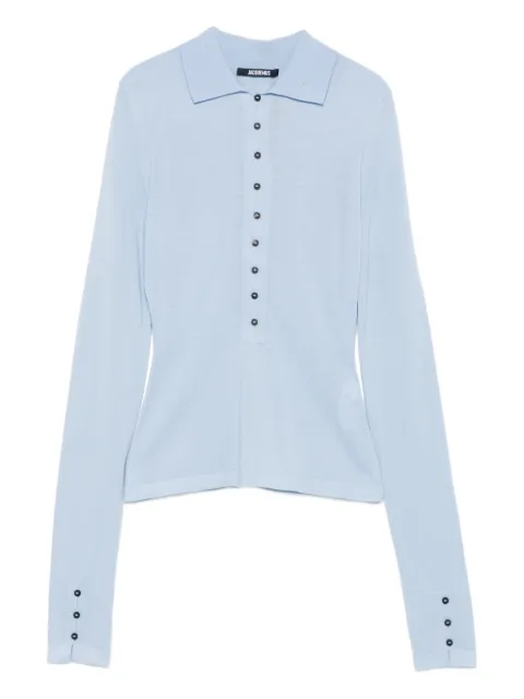 Jacquemus polo en laine mérinos