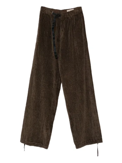White Sand drawstring-waist pants