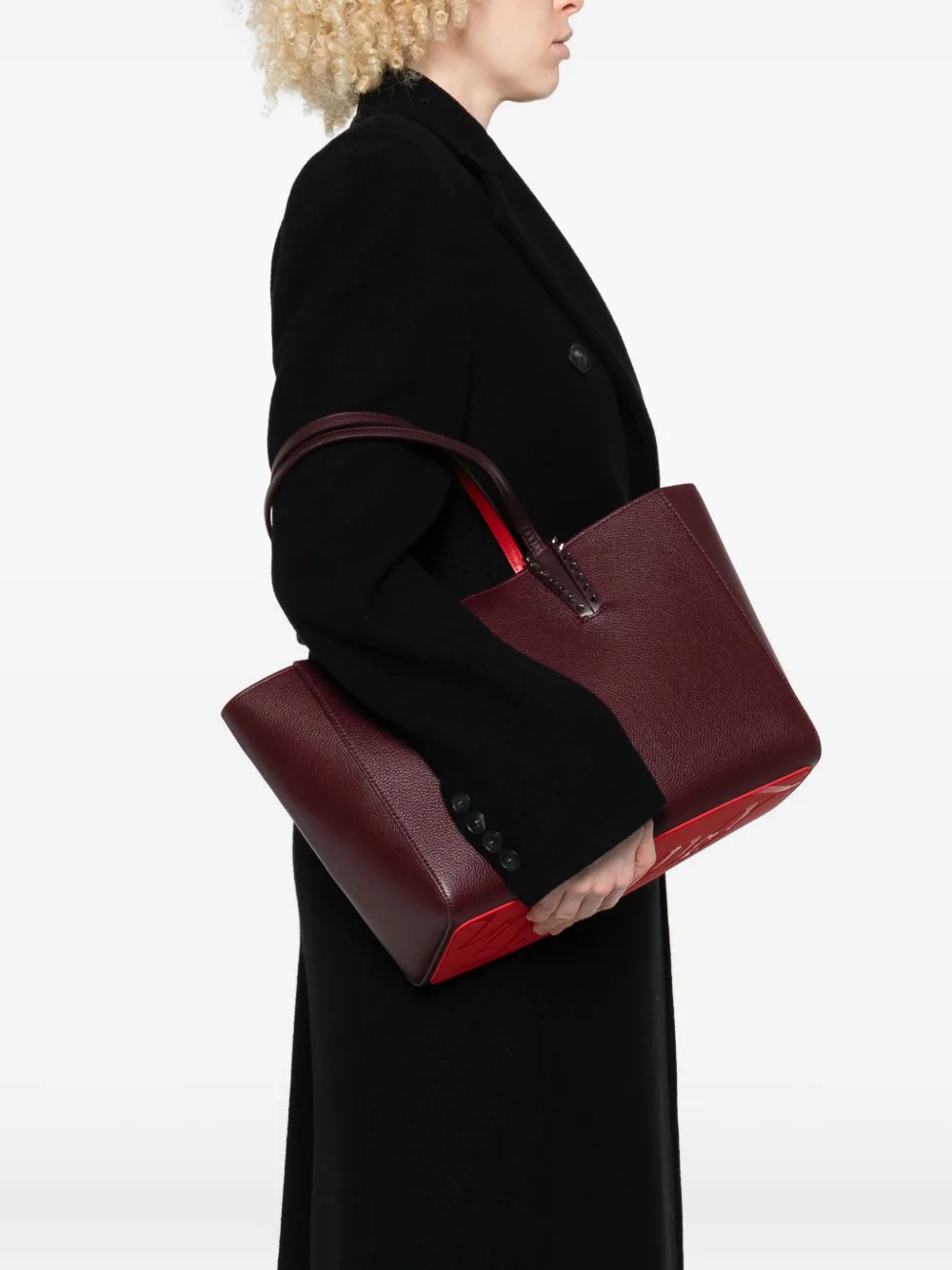 Christian Louboutin small Cabata leather tote bag | Image 2