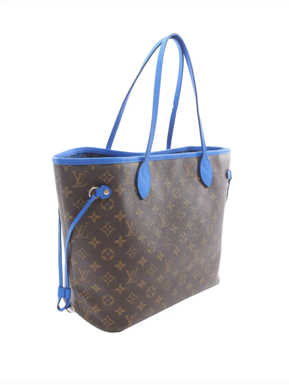 Pre-owned Louis Vuitton 2018 Monogram Ikat Neverfull Mm Tote Bag In Brown