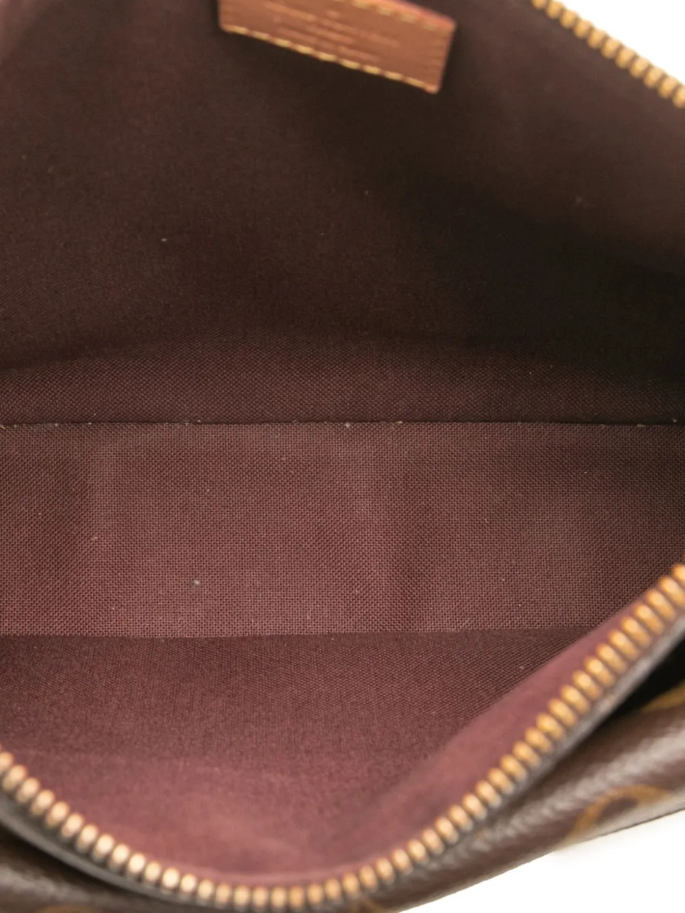 Pre-owned Louis Vuitton 2015 Monogram Mabillon Crossbody Bag In Brown