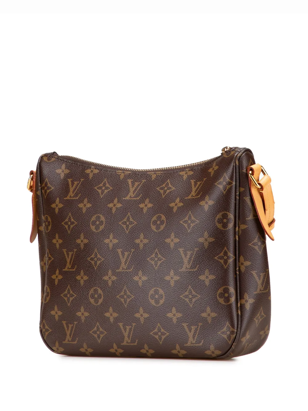 Pre-owned Louis Vuitton 2015 Monogram Mabillon Crossbody Bag In Brown