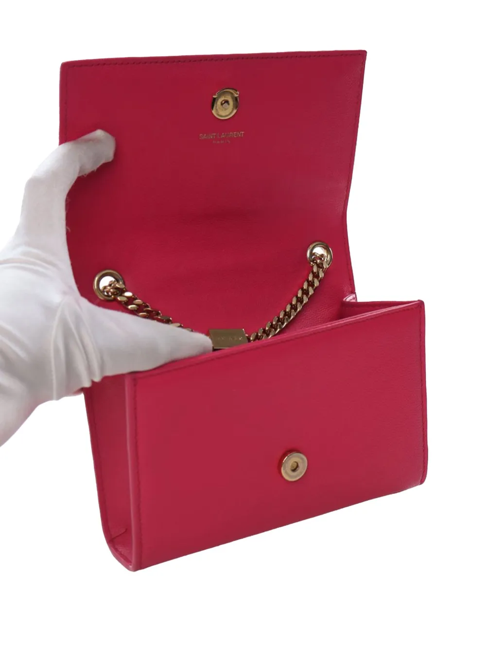 Saint Laurent Pre-Owned 2014 Small Grain De Poudre Monogram Kate crossbody bag | Pre-Owned | Image 2