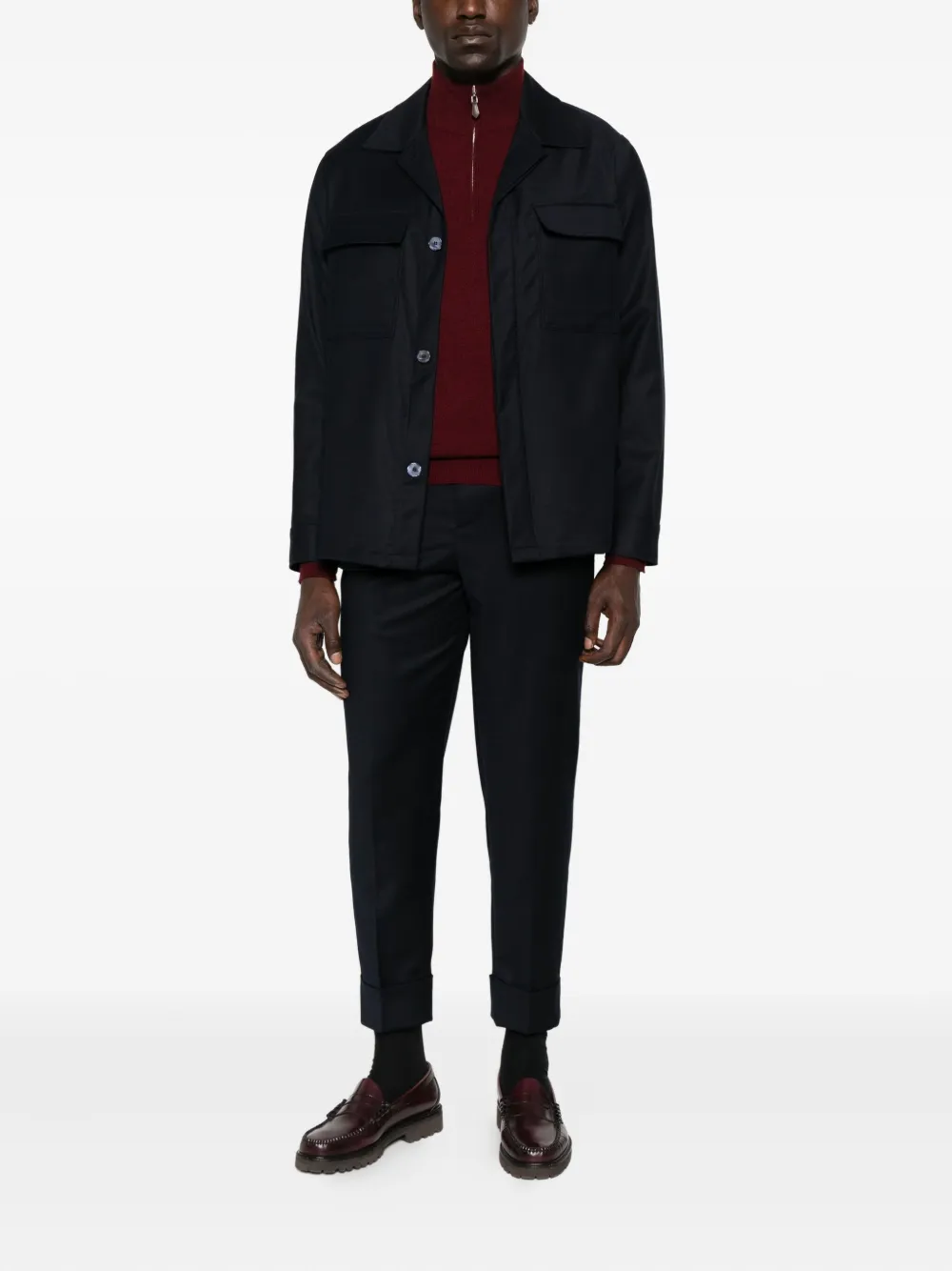 Cruna folded-hem pants | Regular-Fit & Straight Leg Pants | Image 2