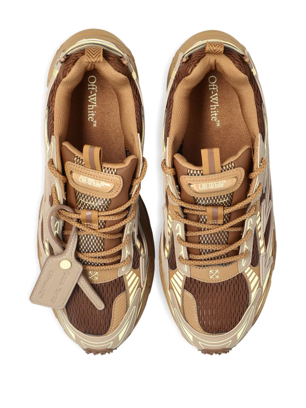 Off-White Be Right Back mesh sneakers Bruin