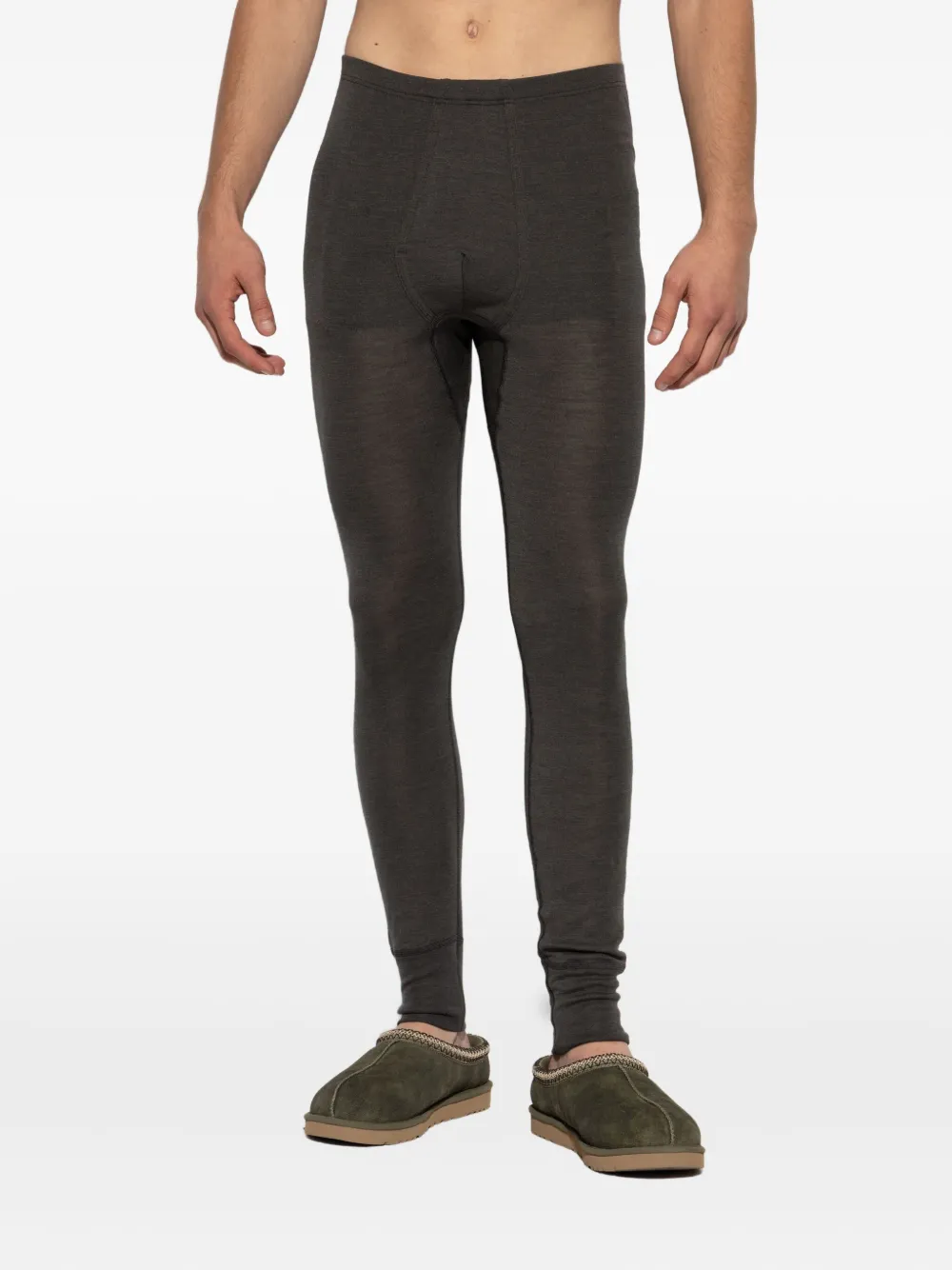 Hanro Wollen zijden legging Grijs