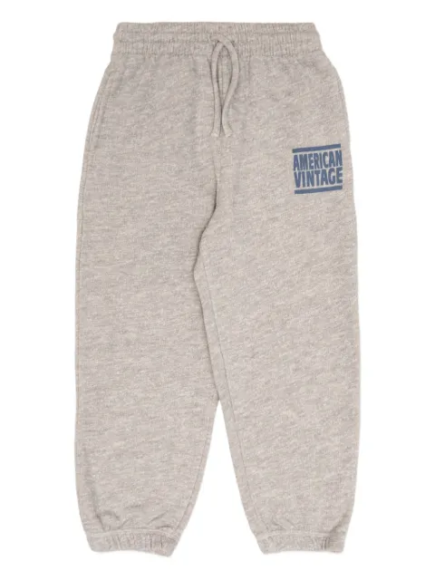 American Vintage Kids elasticated-cuff joggers