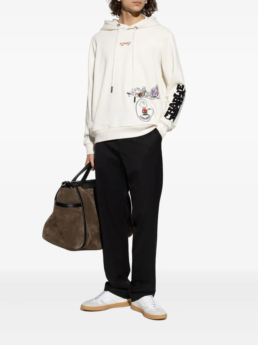 Iceberg X PEANUTS graphic drawstring hoodie | Hoodies | Image 2
