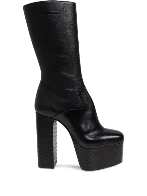 DSQUARED2 160mm leather ankle boots