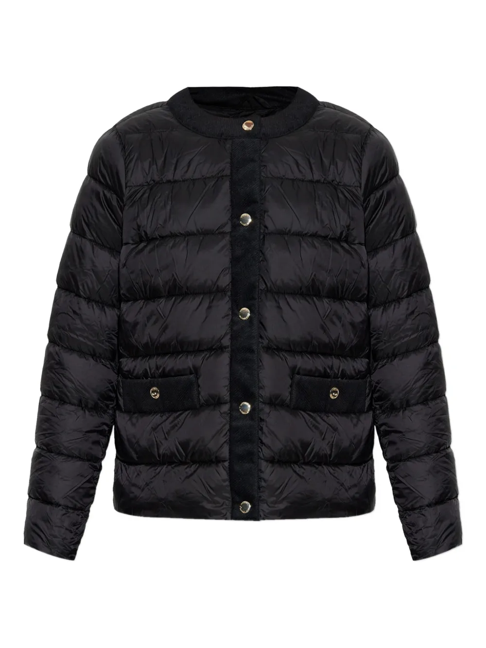 Michael Michael Kors quilted button-fastening jacket - ブラック Michael Michael Kors quilted button-fastening jacket - ブラック