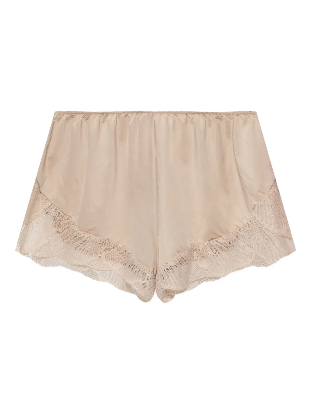 Hanro Lilith lace-trim shorts | Neutrals | Image 1