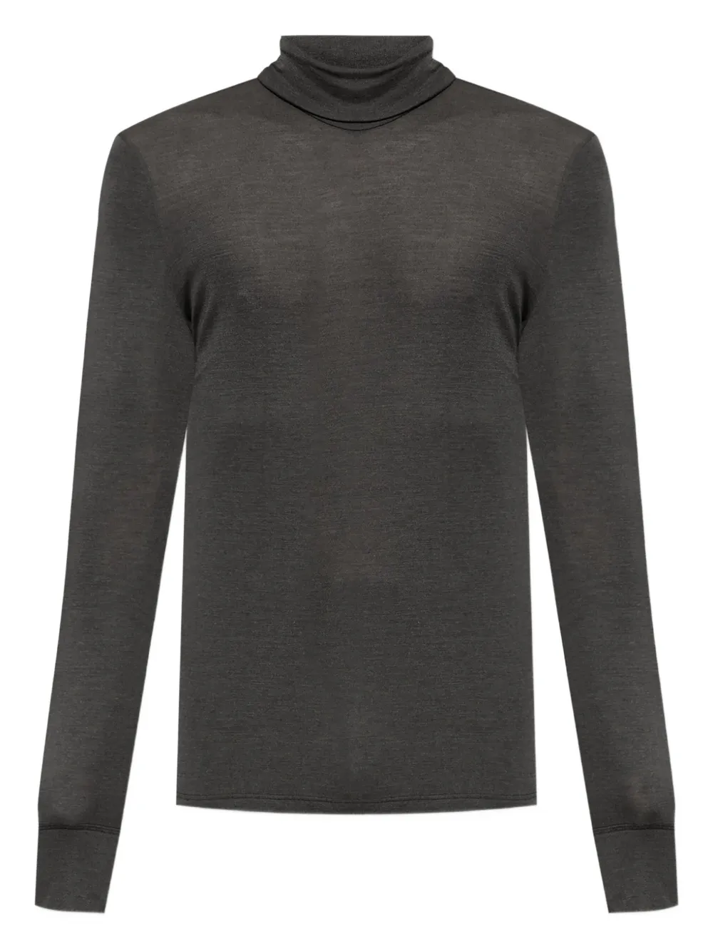 Hanro roll-neck long-sleeve sweater | Grey | Image 1