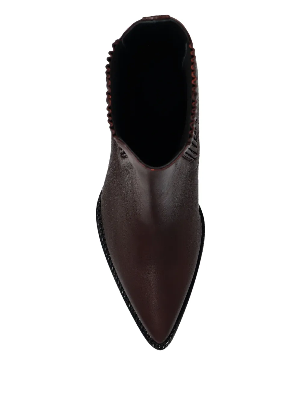 Iro 55mm Mazola Fit Ankle Boots In Red