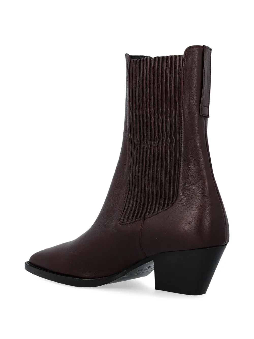 Iro 55mm Mazola Fit Ankle Boots In Red
