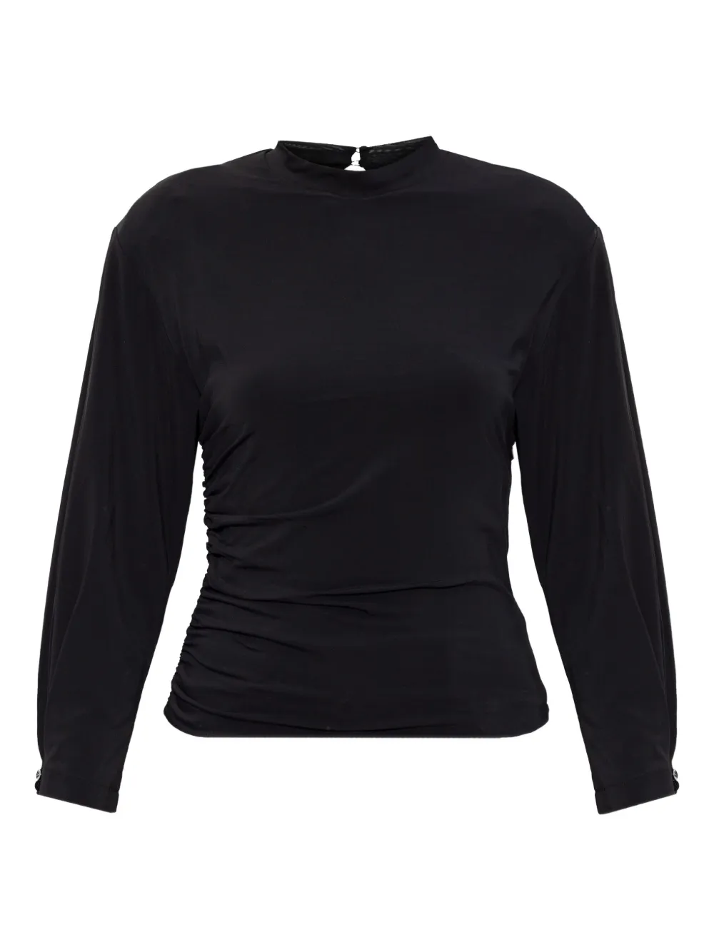 IRO Gloria ruched top | Black | Image 1