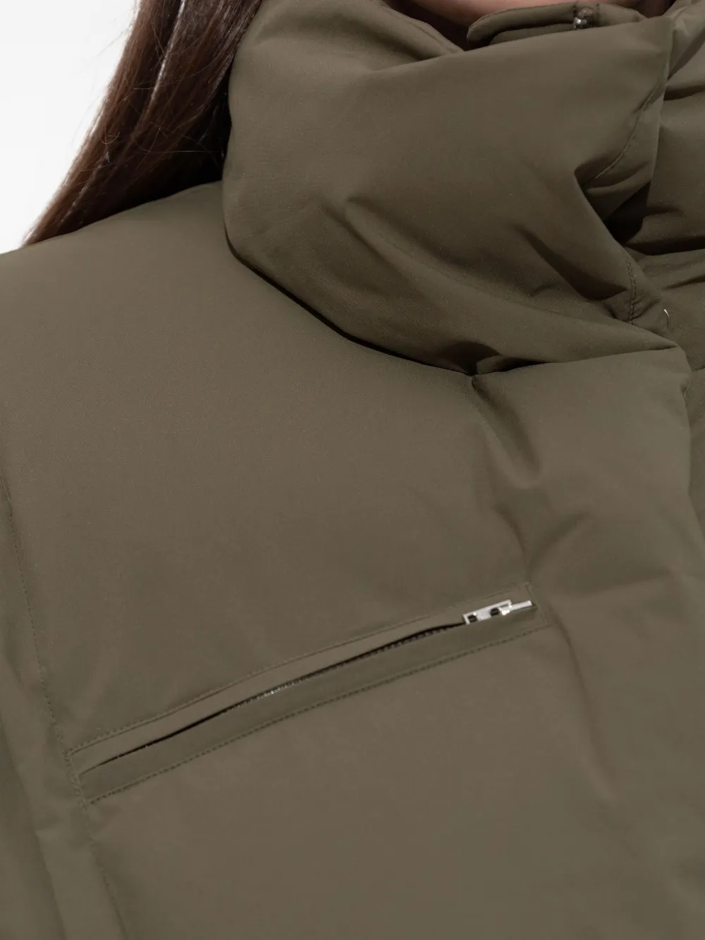 Iro Lisanna Down Jacket In Green