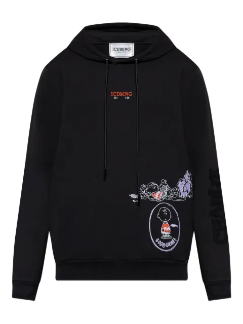 Iceberg hoodie con bordado Peanuts